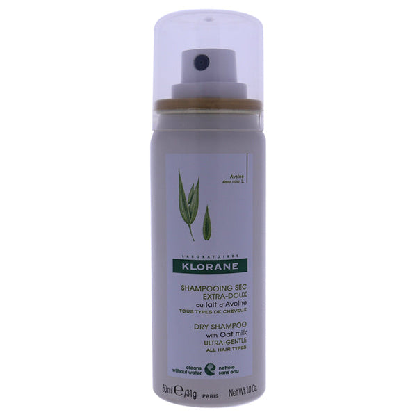 Klorane Dry Shampoo with Oat Milk by Klorane for Unisex - 1 oz Dry Shampoo