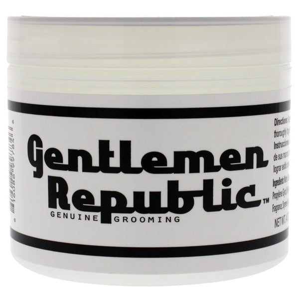 Gentlemen Republic Classic Pomade - Medium Hold and Medium Shine by Gentlemen Republic for Men - 4 oz Pomade