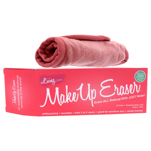 MakeUp Eraser Makeup Remover Cloth - Living Coral by MakeUp Eraser for Women - 1 Pc Cloth