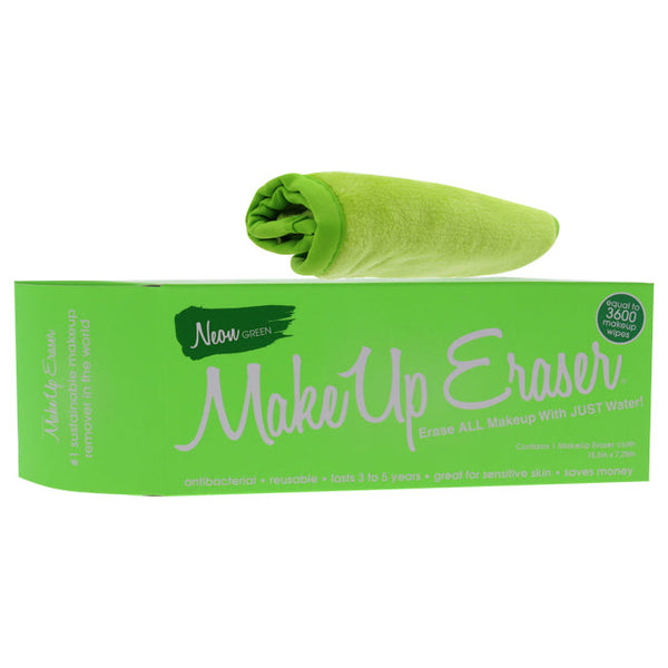 MakeUp Eraser Makeup Remover Cloth - Neon Green by MakeUp Eraser for Women - 1 Pc Cloth