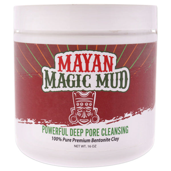 Mayan Magic Mud Powerful Deep Pore Cleansing Sodium Bentonite Clay by Mayan Magic Mud for Unisex - 16 oz Cleanser