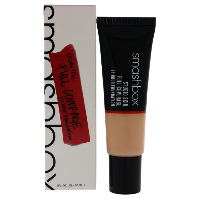 Smashbox Studio Skin 24 Hour Full Coverage Foundation - 1.0 Fair With Cool Undertone Plus Hints Of Peach by Smashbox for Women - 1 oz Foundation