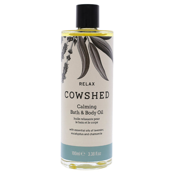 Cowshed Relax Calming Bath and Body Oil by Cowshed for Unisex - 3.38 oz Body Oil