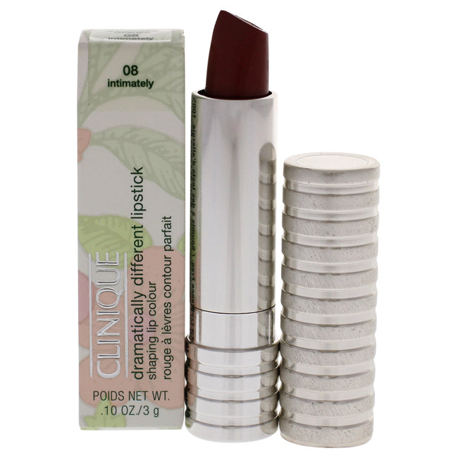 Clinique Dramatically Different Shaping Lip Colour - 08 Intimately by Clinique for Women - 0.10 oz Lipstick