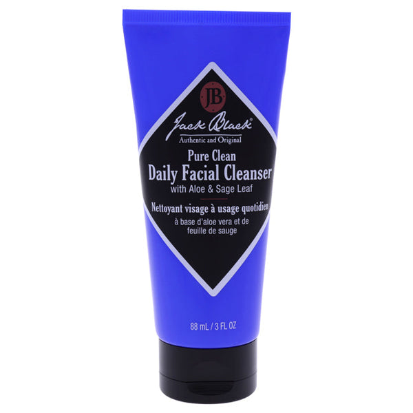Jack Black Pure Clean Daily Facial Cleanser by Jack Black for Unisex - 3 oz Cleanser
