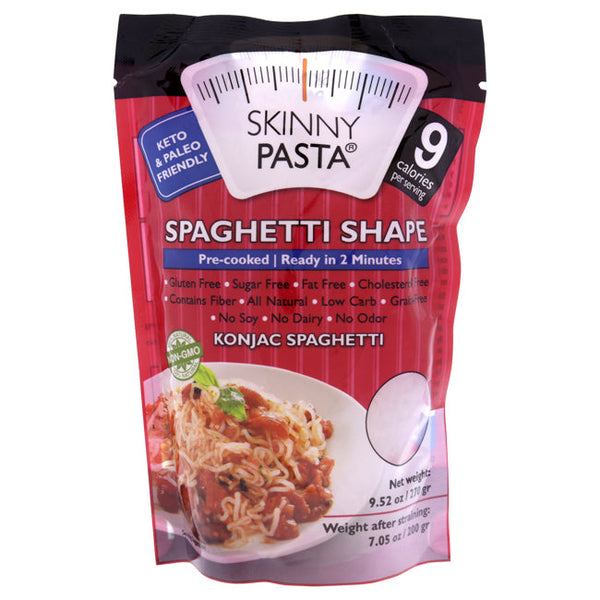 Skinny Pasta Spaghetti Shape by Skinny Pasta - 9.52 oz Noodles