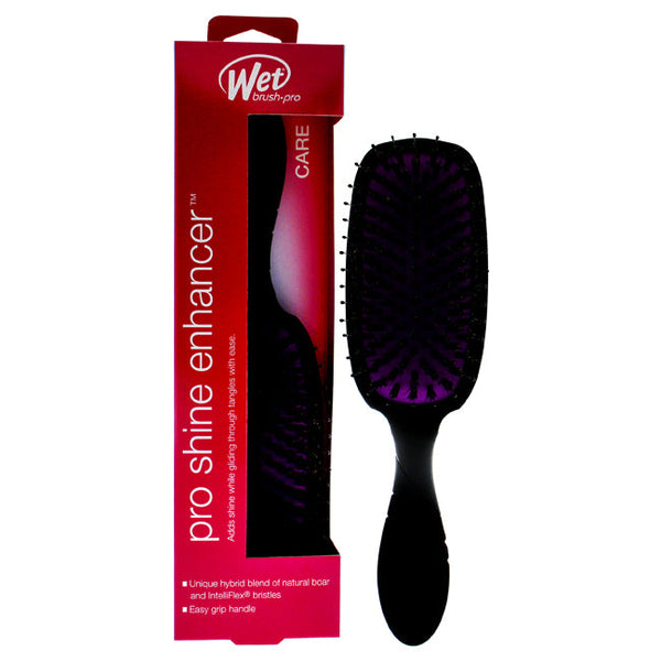 Wet Brush Pro Detangler Shine Enhancer Brush - Black by Wet Brush for Unisex - 1 Pc Hair Brush