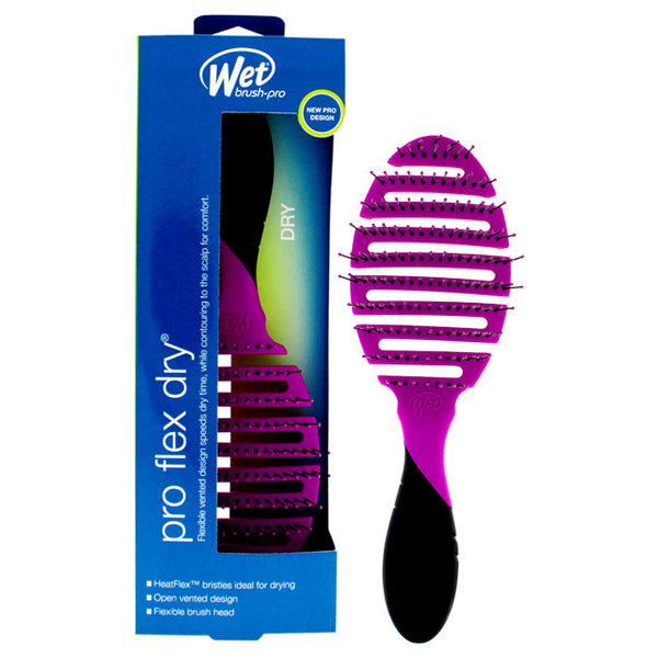 Wet Brush Pro Flex Dry Brush - Purple by Wet Brush for Unisex - 1 Pc Hair Brush