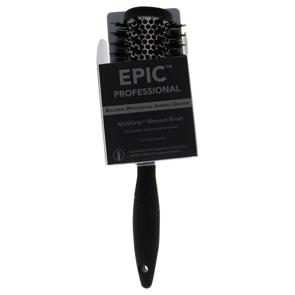 Wet Brush Pro Epic MultiGrip Blowout Brush - Medium by Wet Brush for Unisex - 2 Inch Hair Brush