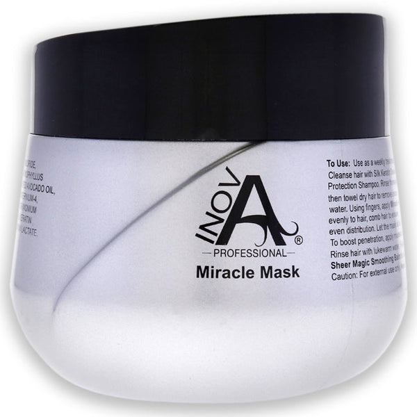 Inova Professional Silk Keratin Miracle Mask by Inova Professional for Unisex - 10.2 oz Masque
