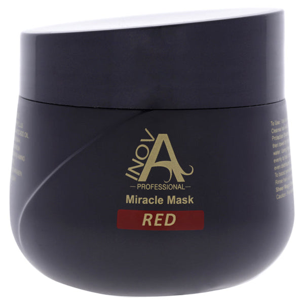 Inova Professional Color Deposit Miracle Mask - Red by Inova Professional for Unisex - 10.2 oz Masque