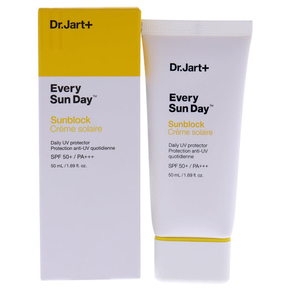 Dr. Jart+ Every Sun Day Sunblock SPF 50 by Dr. Jart+ for Unisex - 1.69 oz Sunscreen