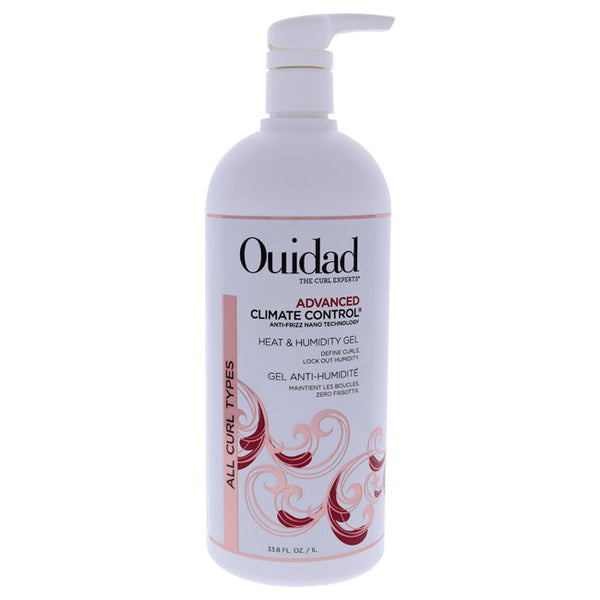 Ouidad Advanced Climate Control Heat and Humidity Gel - Anti Frizz by Ouidad for Unisex - 33.8 oz Gel