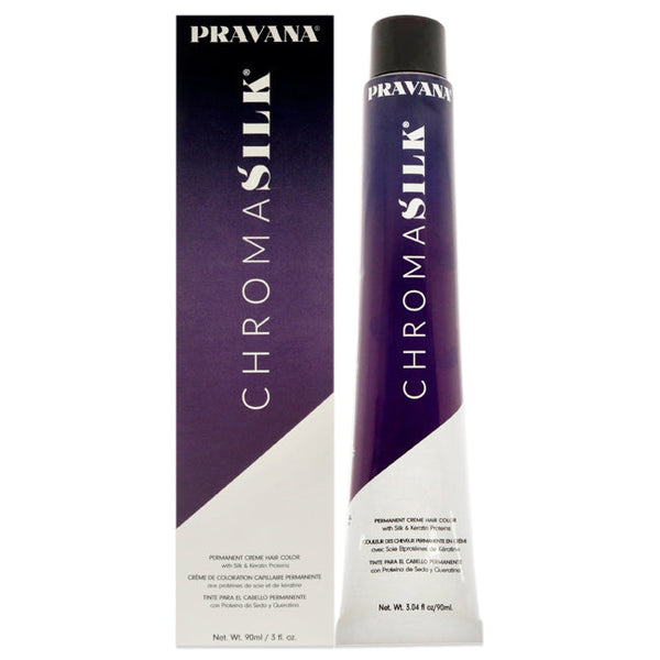 ChromaSilk Creme Hair Color - 10.07 Extra Light Sheer Violet Blonde by Pravana for Unisex - 3 oz Hair Color