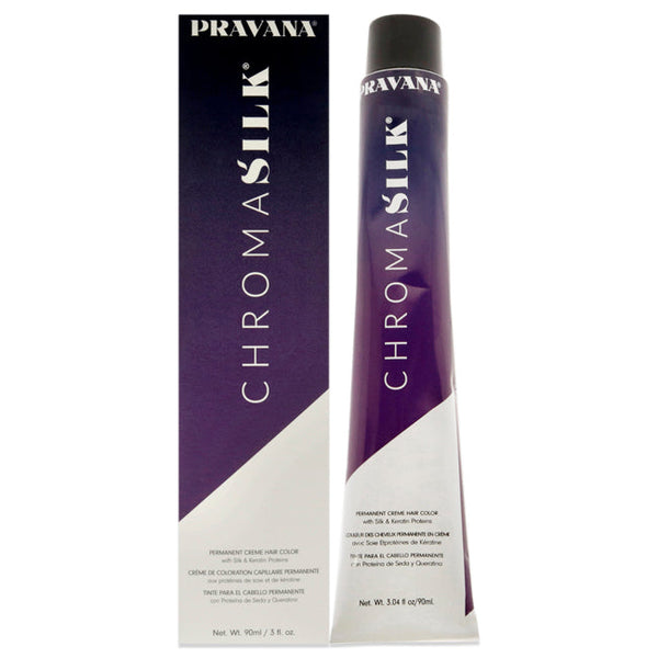 ChromaSilk Creme Hair Color - 6.37 Dark Golden Violet Blonde by Pravana for Unisex - 3 oz Hair Color