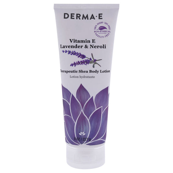 Derma-E Vitamin E Therapeutic Shea Body Lotion - Lavender-Neroli by Derma-E for Unisex - 8 oz Body Lotion
