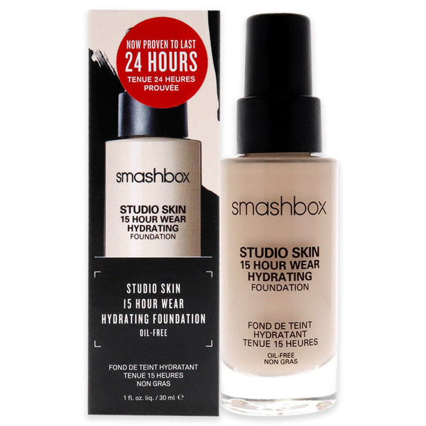 Smashbox Studio Skin 15 Hour Wear Hydrating Foundation - 0.3 Fair With Neutral Undertone by Smashbox for Women- 1 oz Foundation
