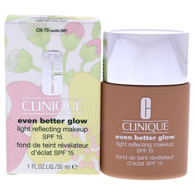 Clinique Even Better Glow Light Reflecting Makeup SPF 15 - CN 70 Vanilla by Clinique for Women - 1 oz Foundation