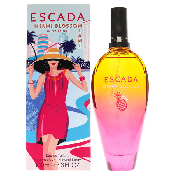 Escada Miami Blossom by Escada for Women - 3.3 oz EDT Spray (Limited Edition)