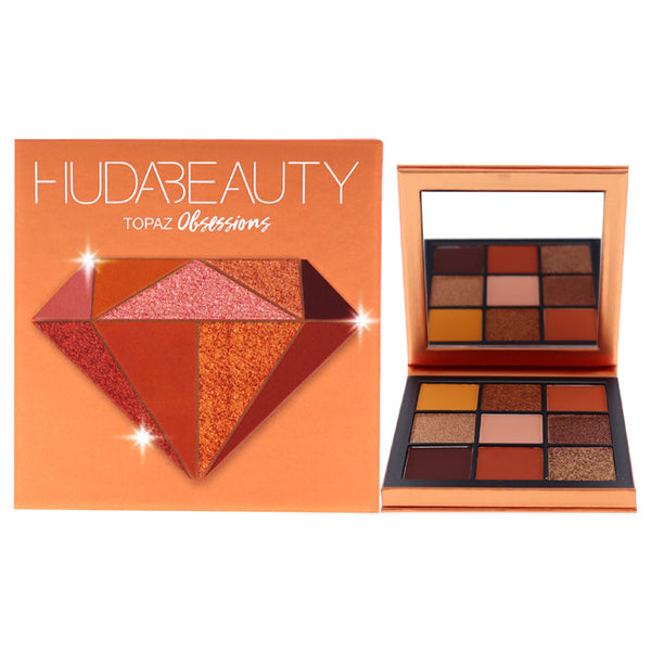 Huda Beauty Obsessions Eyeshadow Palette - Topaz by Huda Beauty for Women - 0.04 oz Eye Shadow