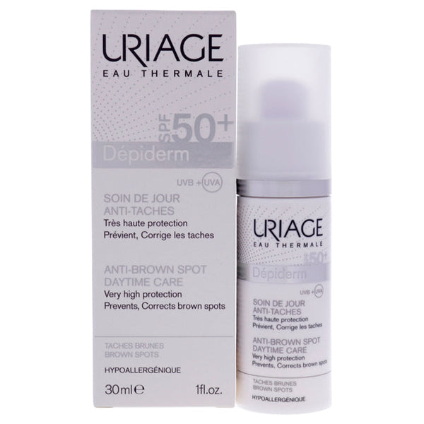 Uriage Depiderm Anti-Brown Spot Daytime Care SPF 50 by Uriage for Unisex - 1 oz Sunscreen