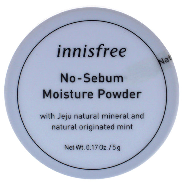 Innisfree No-Sebum Moisture Powder by Innisfree for Unisex - 0.17 oz Powder