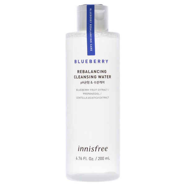 Innisfree Blueberry Rebalancing Cleansing Water by Innisfree for Unisex - 6.76 oz Cleanser