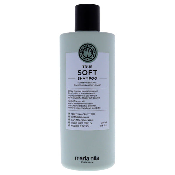 Maria Nila True Soft Shampoo by Maria Nila for Unisex - 11.8 oz Shampoo