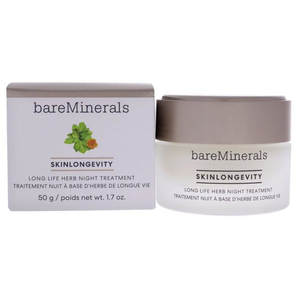 bareMinerals Skinlongevity Long Life Herb Night Treatment by bareMinerals for Unisex - 1.7 oz Treatment