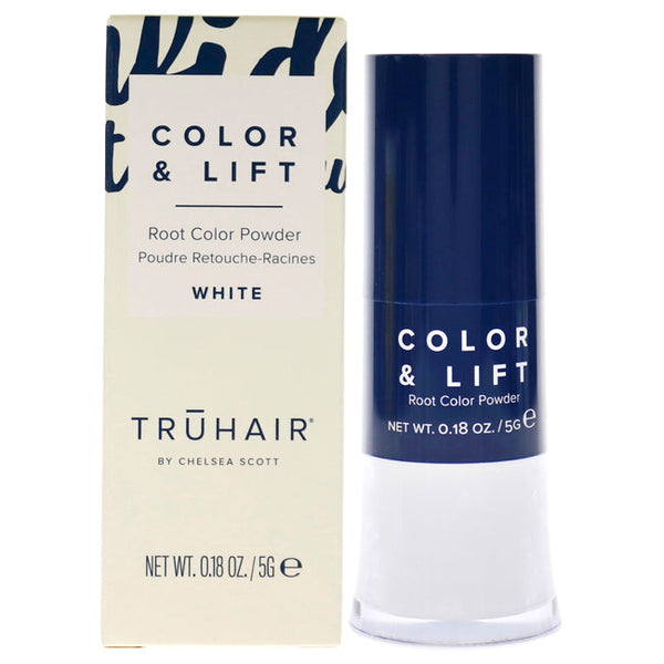 Truhair Color and Lift Root Color Powder - White by Truhair for Unisex - 0.18 oz Hair Color