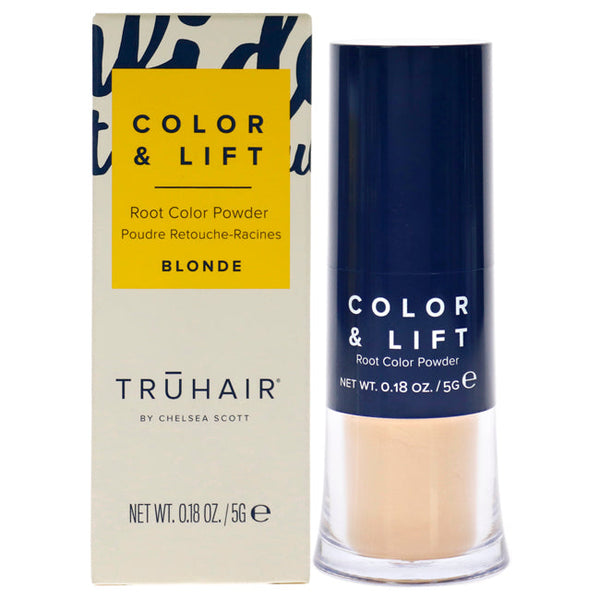 Truhair Color and Lift Root Color Powder - Blonde by Truhair for Unisex - 0.18 oz Hair Color