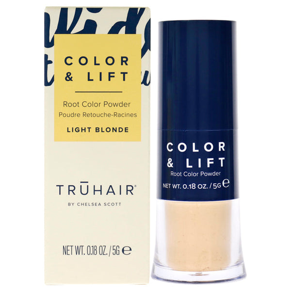 Truhair Color and Lift Root Color Powder - Light Blonde by Truhair for Unisex - 0.18 oz Hair Color