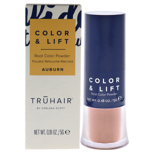 Truhair Color and Lift Root Color Powder - Auburn by Truhair for Unisex - 0.18 oz Hair Color