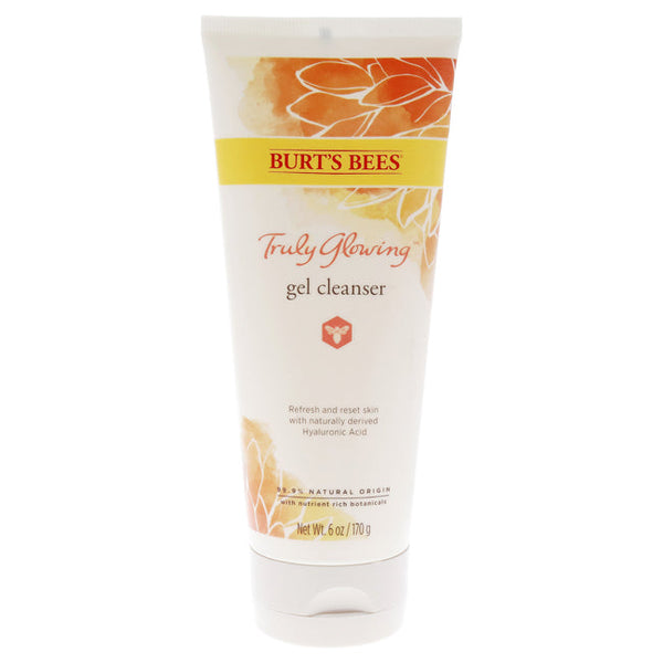 Burts Bees Truly Glowing Gel Cleanser by Burts Bees for Unisex - 6 oz Cleanser