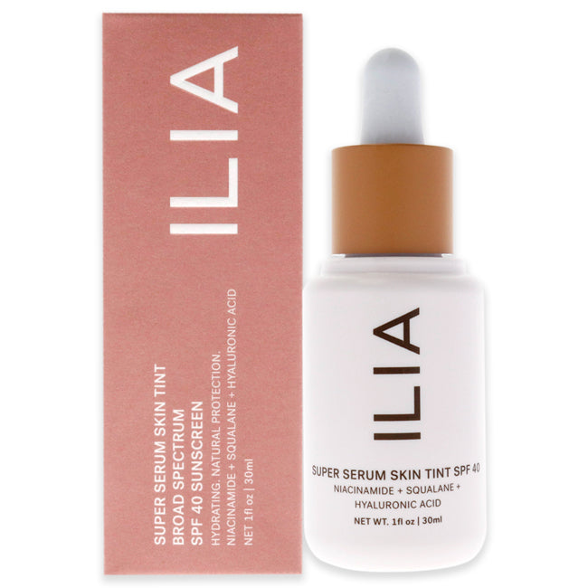 ILIA Beauty Super Serum Skin Tint Foundation SPF 40 - ST11 Matira by ILIA Beauty for Women - 1 oz Foundation