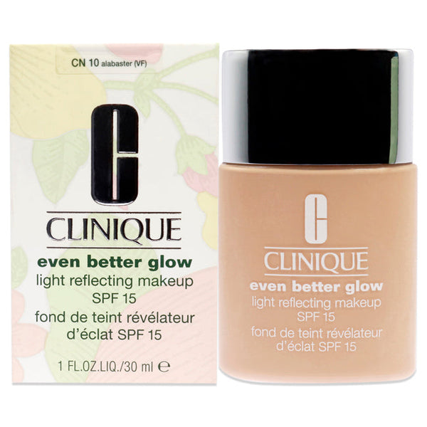 Even Better Glow Light Reflecting Makeup SPF 15 - CN 10 Alabaster by Clinique for Women - 1 oz Foundation