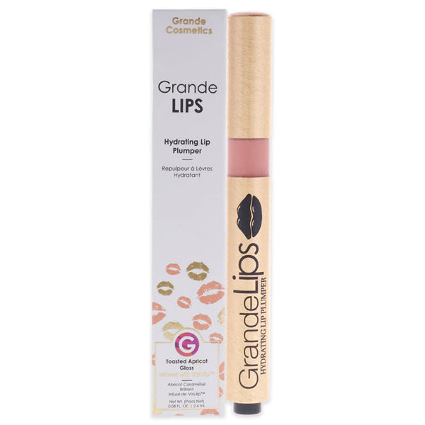 Grande Cosmetics GrandeLIPS Hydrating Lip Plumper - Toasted Apricot by Grande Cosmetics for Women - 0.08 oz Lip Gloss