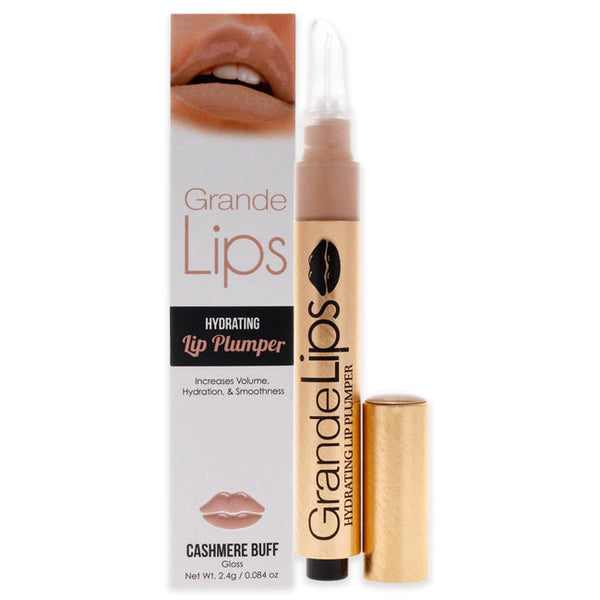 Grande Cosmetics GrandeLIPS Hydrating Lip Plumper - Cashmere Buff by Grande Cosmetics for Women - 0.084 oz Lip Gloss