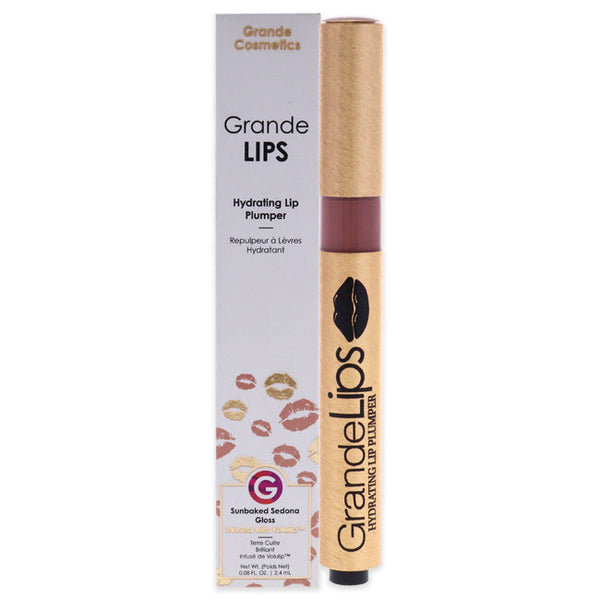 Grande Cosmetics GrandeLIPS Hydrating Lip Plumper - Sunbaked Sedona by Grande Cosmetics for Women - 0.08 oz Lip Gloss