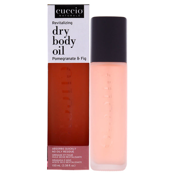 Cuccio Revitalizing Dry Body Oil - Pomegranate and Fig by Cuccio for Unisex - 3.38 oz Oil