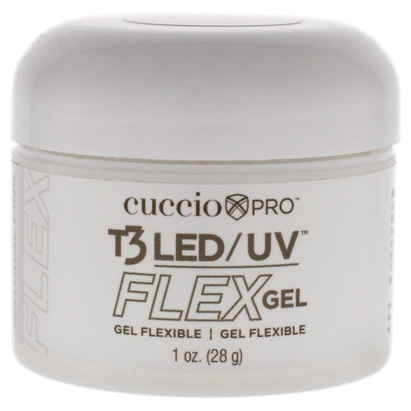 Cuccio Pro T3 LED-UV Flex Gel - Natural Pink by Cuccio Pro for Women - 1.0 oz Nail Gel