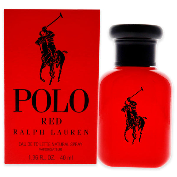 Ralph Lauren Polo Red by Ralph Lauren for Men - 1.36 oz EDT Spray