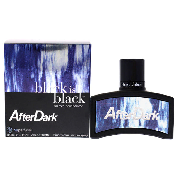 Nuparfums Black Is Black After Dark by Nuparfums for Men - 3.4 oz EDT Spray