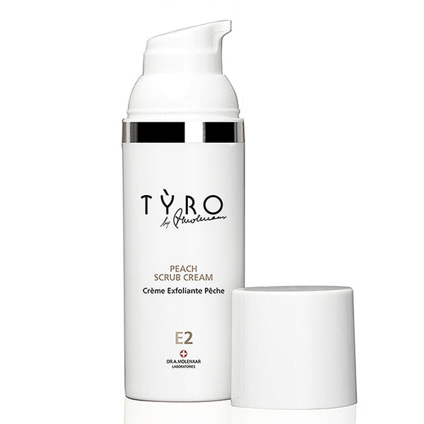 Tyro Peach Scrub Cream by Tyro for Unisex - 1.69 oz Cream