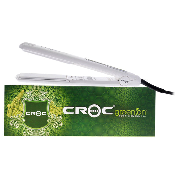 Croc Greenion Flat Iron - White by Croc for Unisex - 1 Inch Flat Iron