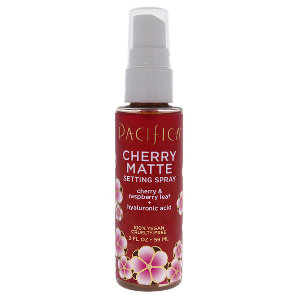 Pacifica Cherry Matte Setting Spray by Pacifica for Women - 2 oz Setting Spray