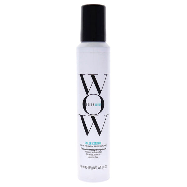 Color Wow Color Control Blue Toning Plus Styling Foam by Color Wow for Women - 6.8 oz Foam