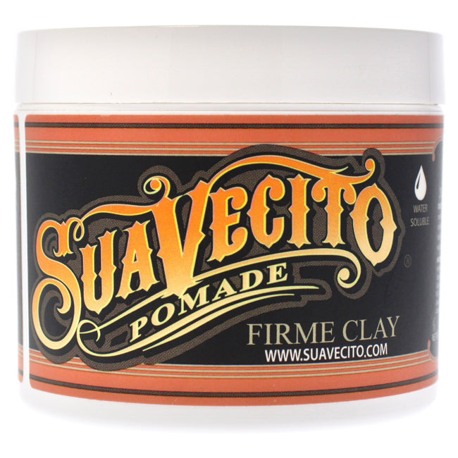 Suavecito Firme Clay Pomade by Suavecito for Unisex - 4 oz Pomade