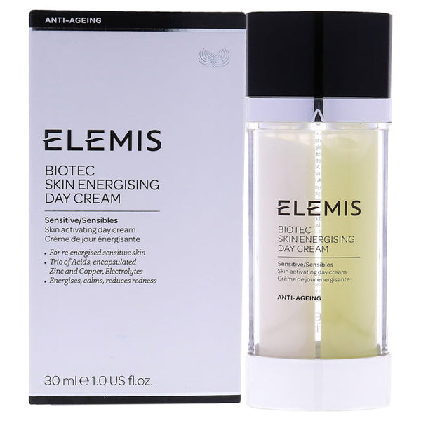 Elemis Biotec Skin Energising Day Cream - Sensitive Skin by Elemis for Unisex - 1 oz Cream
