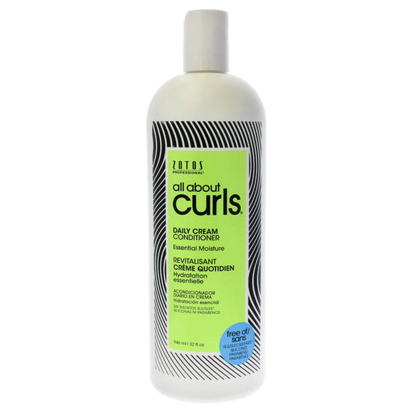All About Curls Daily Cream Conditioner by All About Curls for Unisex - 32 oz Conditioner